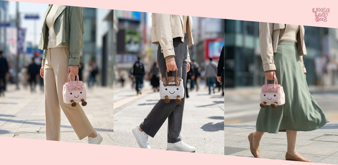 A Handbag with a Smiley Face That Fits Almost Anywhere